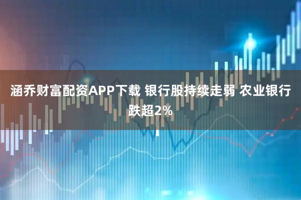 涵乔财富配资APP下载 银行股持续走弱 农业银行跌超2%