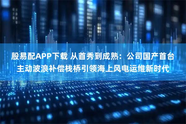 股易配APP下载 从首秀到成熟：公司国产首台主动波浪补偿栈桥引领海上风电运维新时代