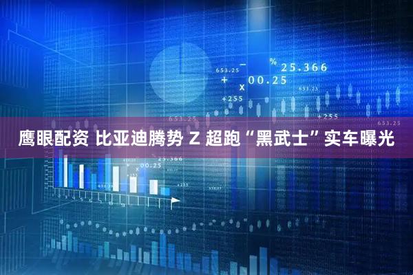鹰眼配资 比亚迪腾势 Z 超跑“黑武士”实车曝光